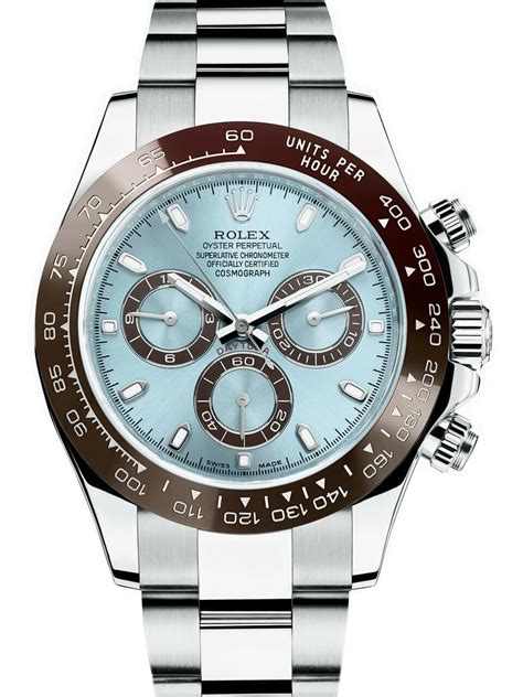 rolex cosmograph daytona ice blue dial platinum mens watch price|rolex daytona watch price.